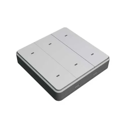 Công tắc bấm ngữ cảnh vuông 6 nút Athena