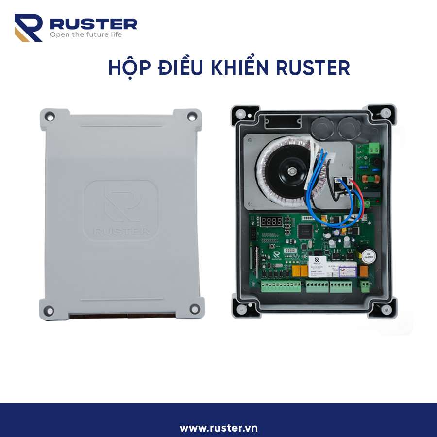 Motor cổng trượt tự động Ruster - 800kg/cánh Motor cổng trượt tự động Ruster - 800kg/cánh
