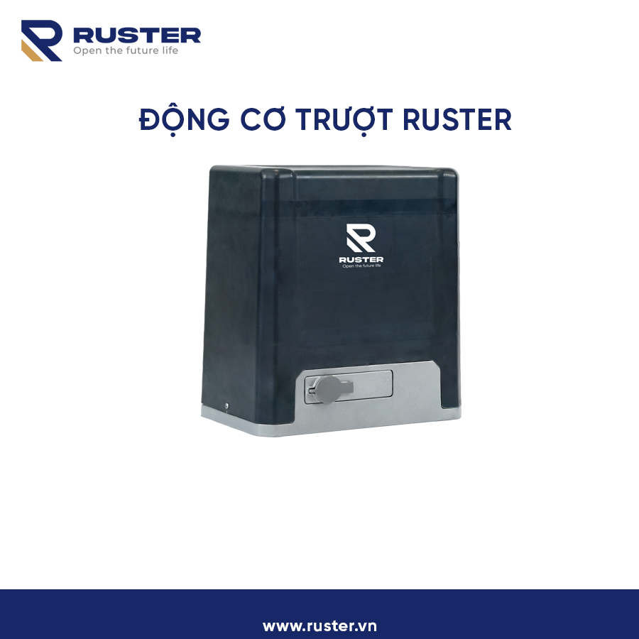 Motor cổng trượt tự động Ruster - 800kg/cánh Motor cổng trượt tự động Ruster - 800kg/cánh