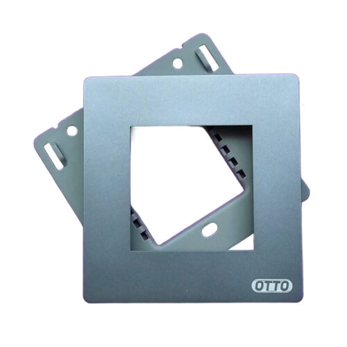 Công tắc và ổ cắm màu ghi xám