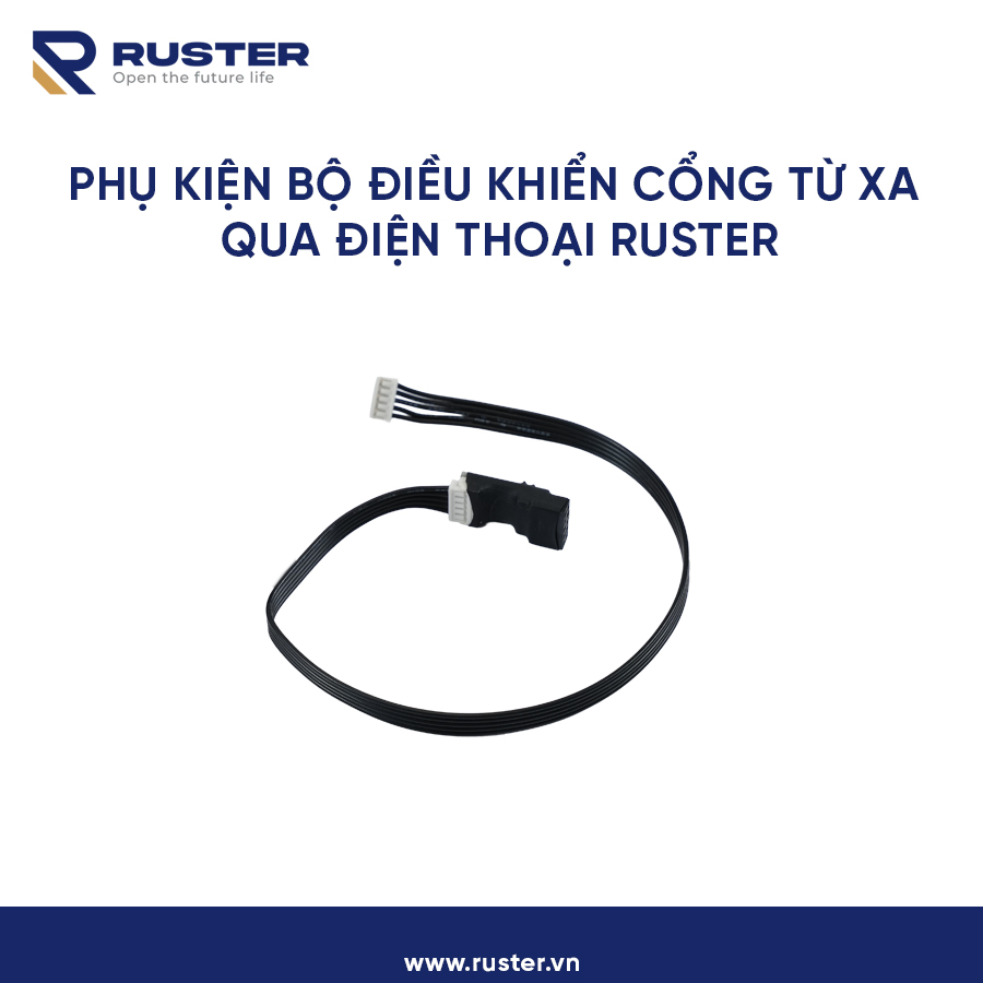 Bộ điều khiển cổng từ xa qua điện thoại Ruster Bộ điều khiển cổng từ xa qua điện thoại Ruster