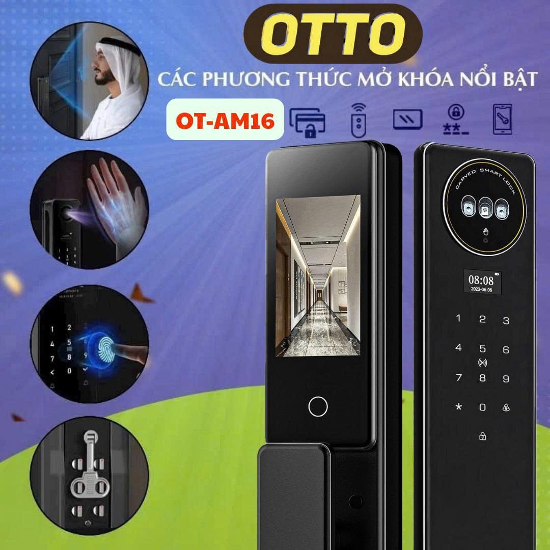 Khoá cửa thông minh Otto OT-AM16 FACE ID Khoá cửa thông minh Otto OT-AM16 FACE ID