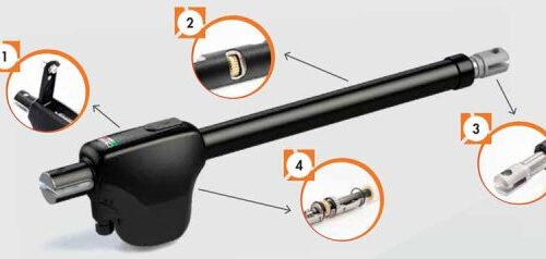 Motor cánh tay đòn Monos 4