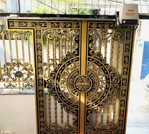 Cổng trượt tự động hãng ROGER Kit H30 Nhập khẩu Italia