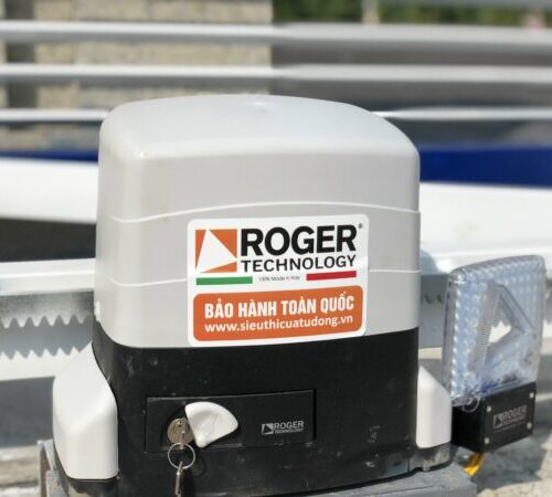 Motor cửa trượt Roger KIT R30 đóng mở tự động